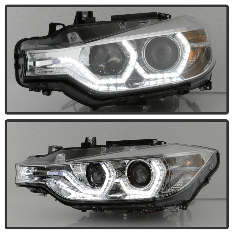 Spyder Signature BMW F30 3 Series 12-14 4DR Projector Headlights - Chrome (PRO-YD-BMWF3012-AFSHID-C) 5086822