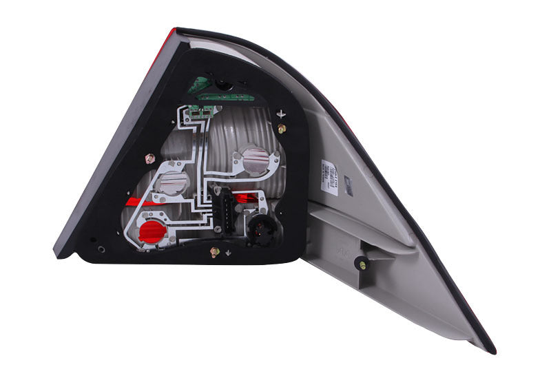 Anzo 2000-2005 Mercedes Benz S Class W220 LED Tail lights Red/Smoke