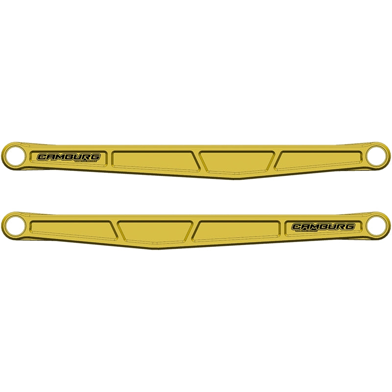Camburg Ford Raptor 21-25 KINETIK Series Rear Billet Lower Trailing Arm Kit - Gold CAM-120042-GLD