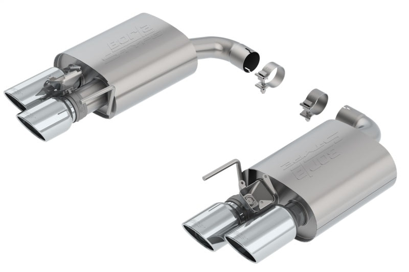 Borla 2018 Ford Mustang GT 5.0L AT/MT 2.5in S-Type Exhaust w/ Valves (Rear Section Only) 11951