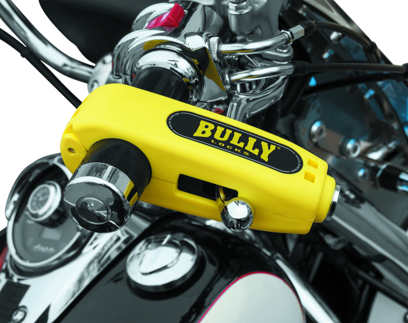 BikeMaster Bully Lock Bully Grip Lock - Yellow 132255
