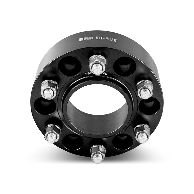 Borne Off-Road Wheel Spacers - 6x139.7 - 93.1 - 50mm - M12 - Black BNWS-001-500BK