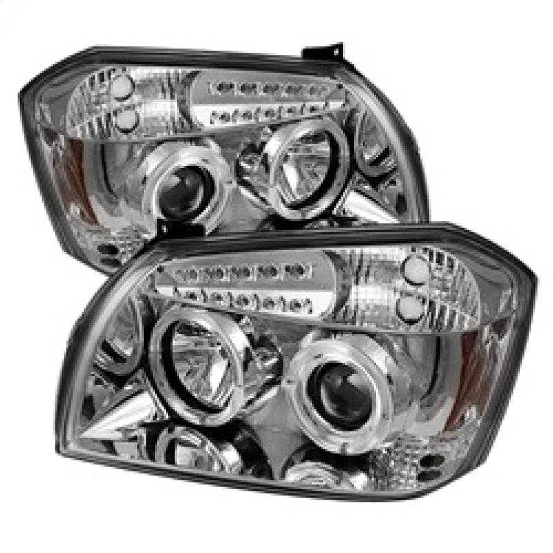 Spyder Dodge Magnum 05-07 Projector Headlights LED Halo LED Chrm (Not Included) PRO-YD-DMAG05-LED-C 5009883