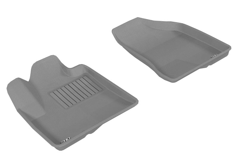 3D MAXpider 2007-2009 Hyundai Santa Fe Kagu 1st Row Floormat - Gray L1HY00511501