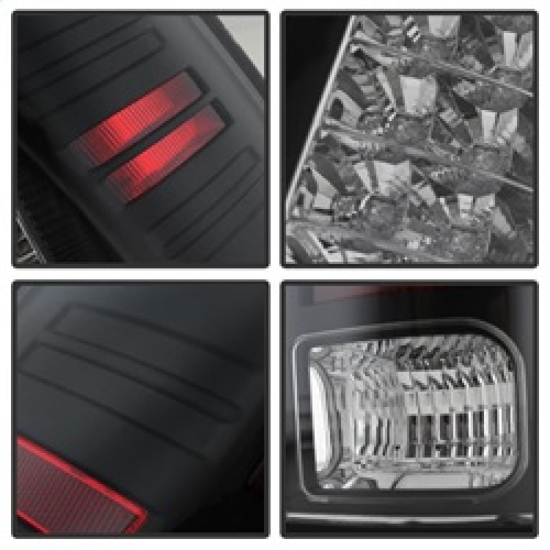 Spyder Dodge Ram 1500 13-14/Ram 2500 13-14 LED Tail Lights LED Model only - Blk ALT-YD-DRAM13-LED-BK 5077530