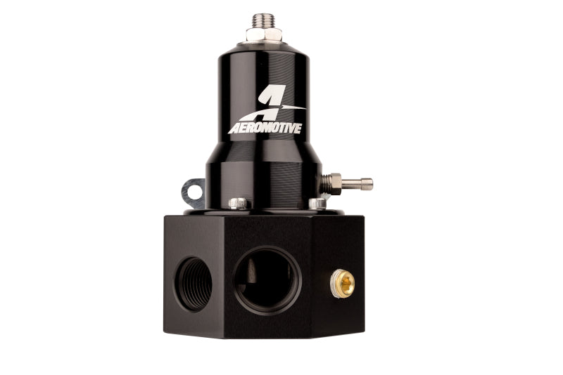 Aeromotive Adjustable Fuel Pressure Regulator 30-120PSI .313 Valve -3x -8 / 1x -10 Inlet -10 Return 13145