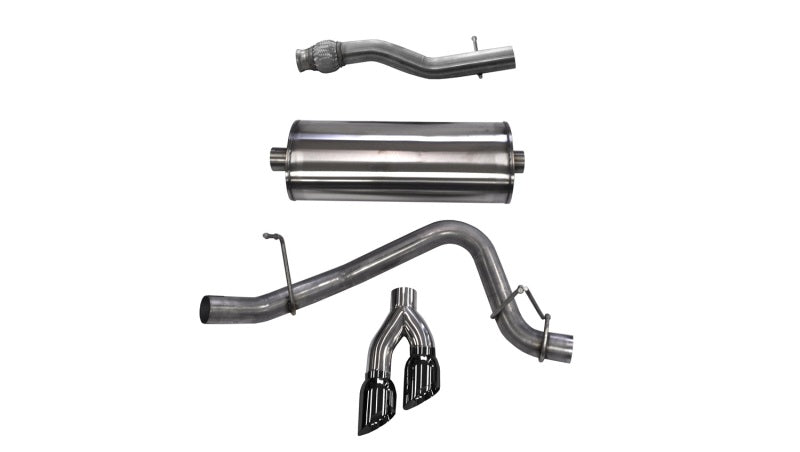 Corsa Performance 2015 GMC Yukon XL 1500 5.3L V8 3in Cat-Back Single Side Exit Twin 4in