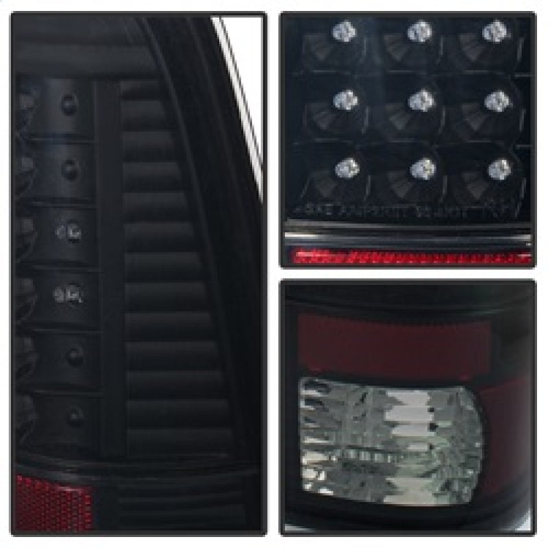 SPYDER Xtune Ford F250/350/450/550 Super Duty 99-07 LED Tail Lights Black Smoke ALT-JH-FF15097-LED-BKSM 9027642