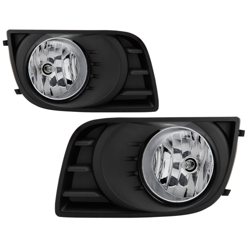 Spyder Toyota Sequoia 08-16 OEM Style Fog Lights w/OEM Fit Switch - Fog Bulbs-4145(Included) - Clear 5087133