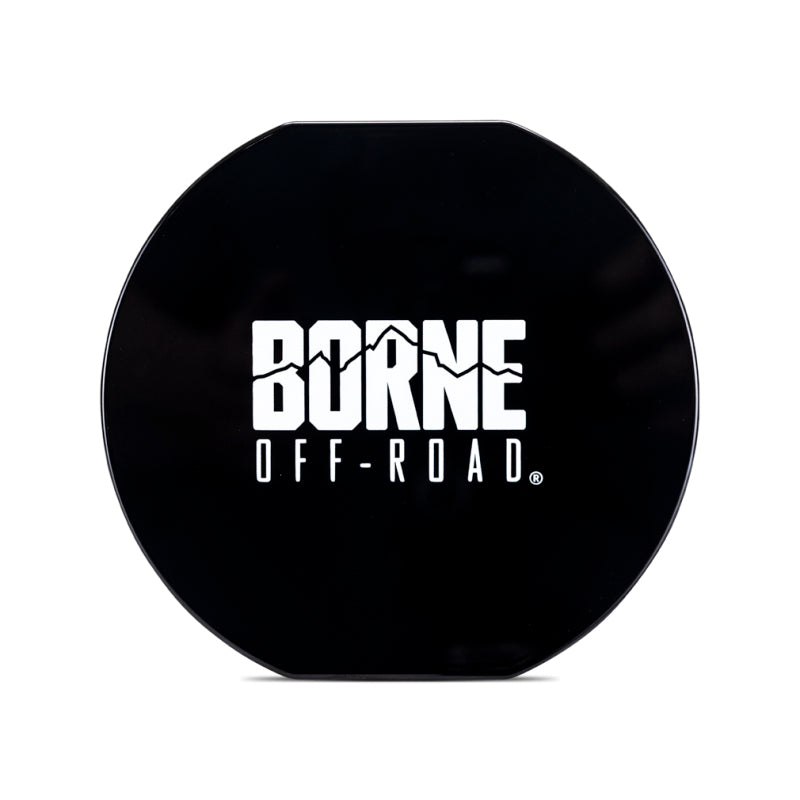 Borne Off-Road 7in Round Light Cover Black BNLT-COV-RD7BK