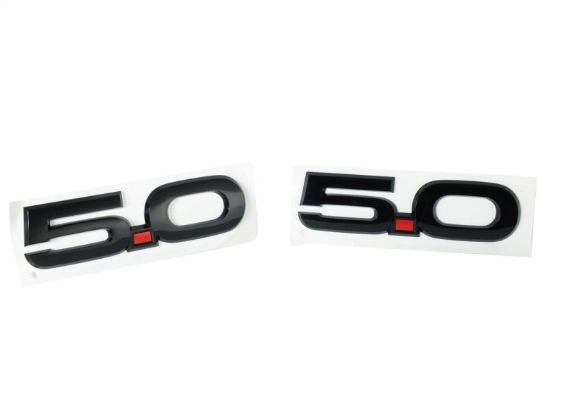Ford Performance Parts 15-17 Ford Mustang 5.0L Fender Emblem Black