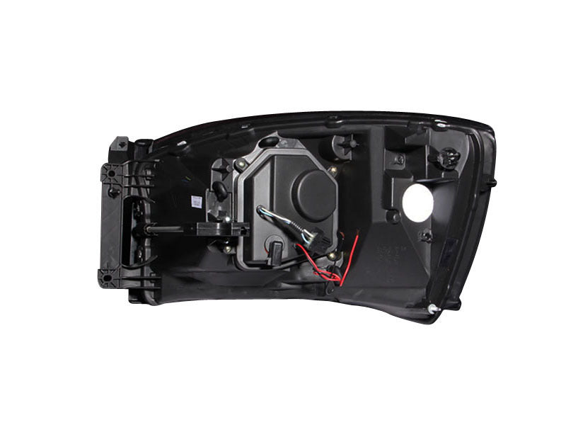 Anzo 2006-2008 Dodge Ram 1500 Projector Headlights w/ Halo Chrome