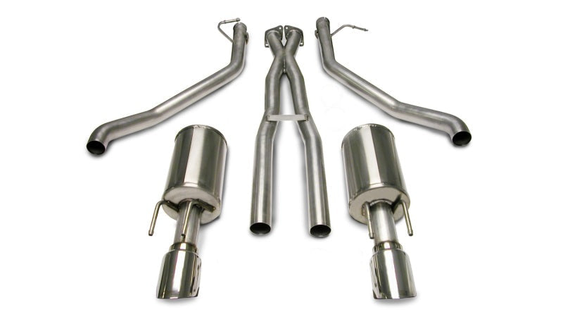 Corsa Performance 05-06 Pontiac GTO 6.0L V8 2.5in Sport Cat-Back + XPipe Exhaust Polishe