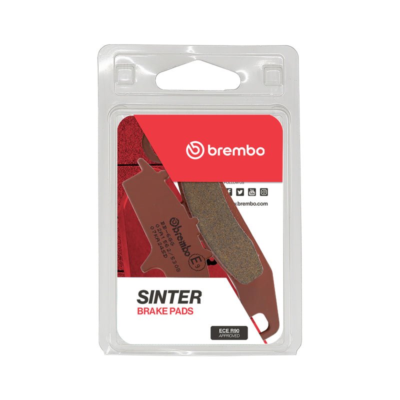 Brembo OE 07-15 Kawasaki KFX Right 450cc Sinter Brake Pad - Front 07KA24SD