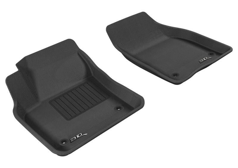 3D MAXpider 2004-2012 Volvo S40 Kagu 1st Row Floormat - Gray L1VV00311501