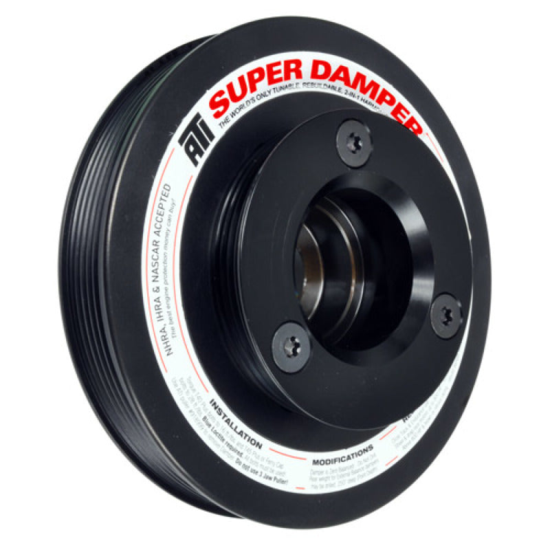 ATI Damper - 6.78in - Alum - 4 & 6 Grv - Honda H22 - Street - 4 Percent & 9 Percent OD Sizes ATI918468
