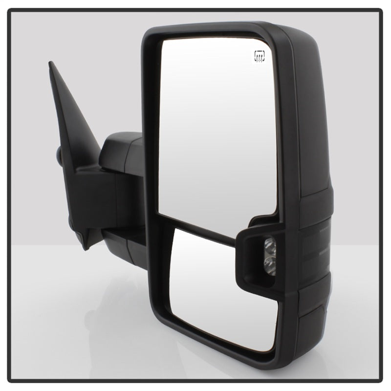 SPYDER xTune Chevy Silverado 03-06 G2 Heated Smoke LED Signal Telescoping Mirrors MIR-CS03S-G2-PWH-SM-SET 9936715