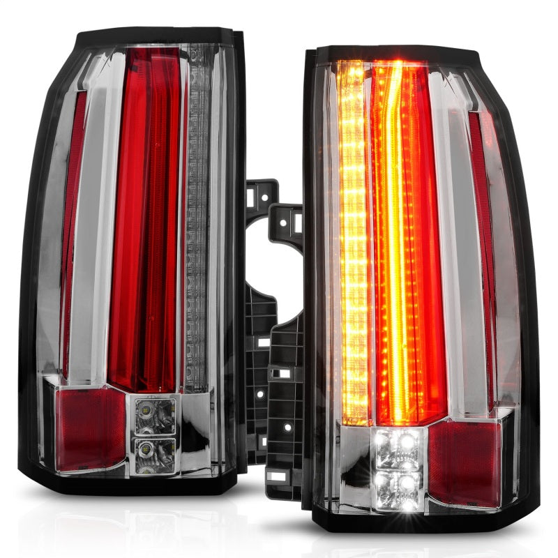Anzo GMC Yukon/ XL / Denali 15-18 L.E.D Tail Lights Chrome