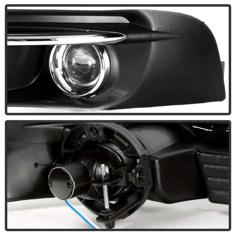 Spyder Chrysler 200 2011-2014 OEM Fog Light W/Universal Switch- Clear FL-C20011-C 5080387