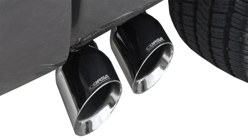 Corsa Performance 11-13 Ford F-150 5.0L V8 Polished Sport Cat-Back Exhaust
