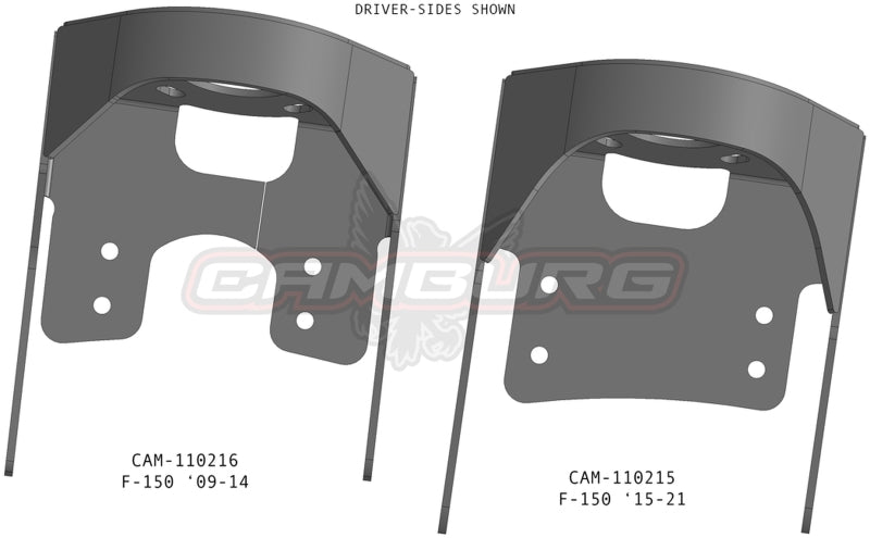 Camburg 09-14 Ford F-150/ Raptor 4wd Raptor Conversion Coil Bucket Kit CAM-110216
