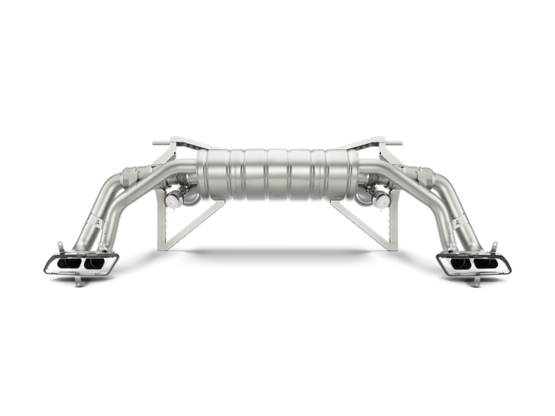 Akrapovic 16-17 Audi R8 5.2 FSI Coupe/Spyder Slip-On Line (Titanium) w/ Carbon Titanium Tips S-AUR8SO3-T