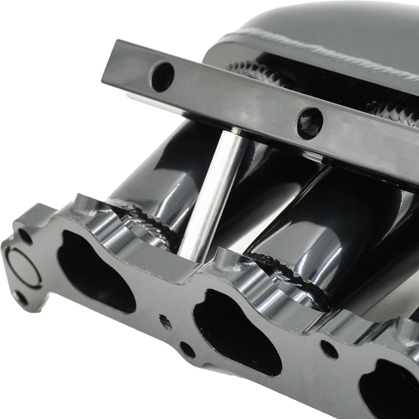 2JZ GTE Billet Intake Manifold Fuel Rail Throttle Body 90mm TB Supra 2J Swap 2JZ