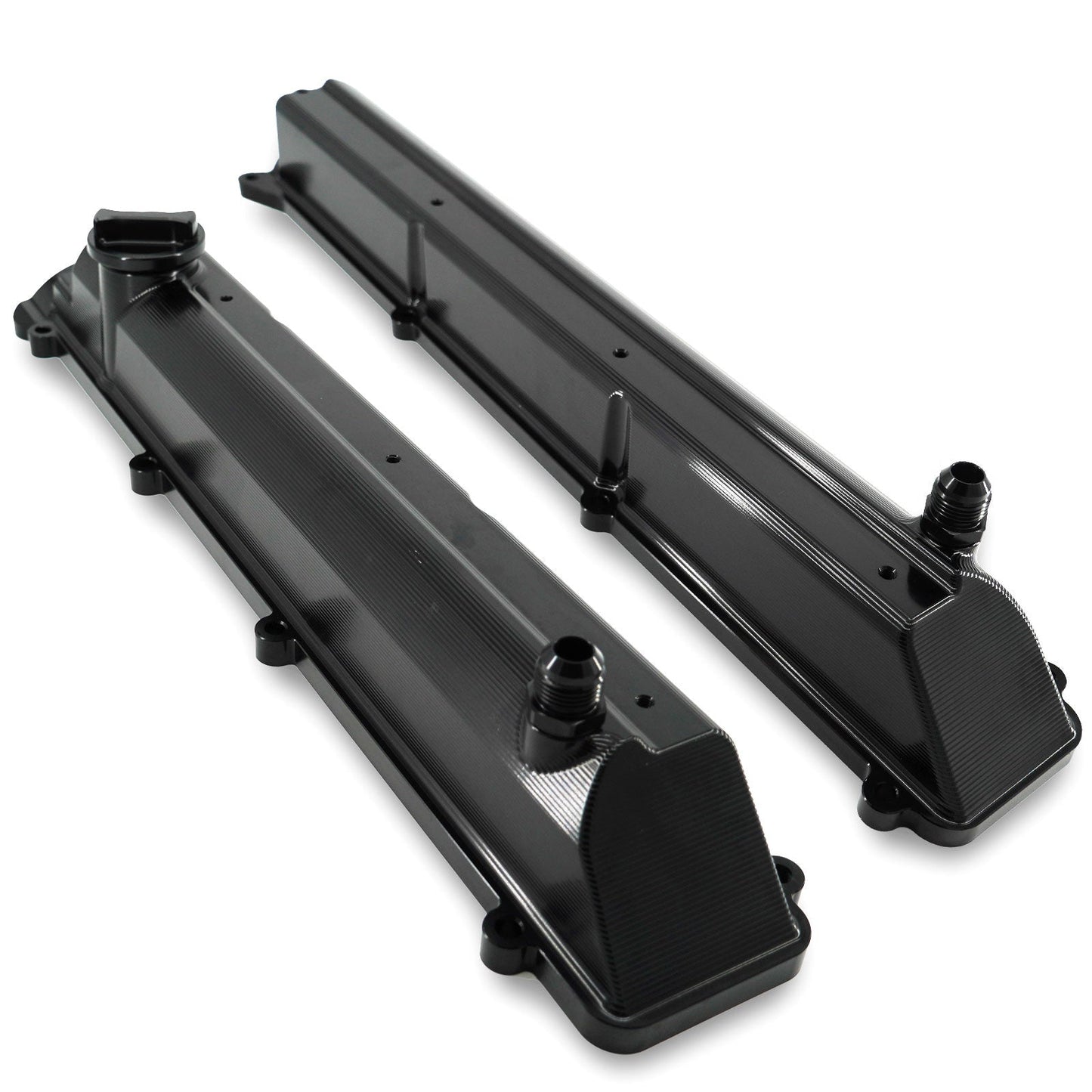 Toyota Supra 2JZ GTE Non-VVTI Billet Valve Covers Anodized Oil Cap Bolts 2J AN10