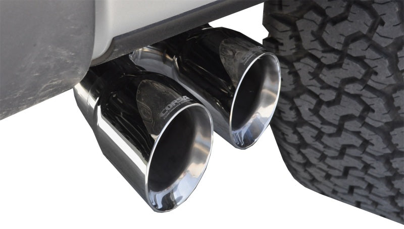 Corsa Performance 11-13 Ford F-150 Raptor 6.2L V8 133in Wheelbase Polished Xtreme