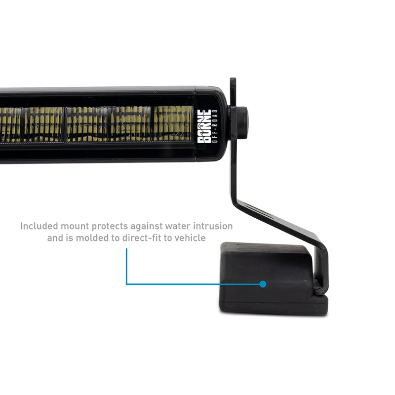 Borne Off-Road 21+ Direct Fit Bronco Light Bar 40in Upfit BNLT-BR-21-SS40U