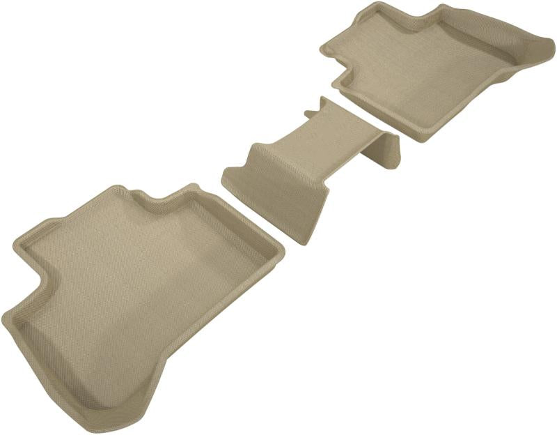 3D MAXpider 2018-2020 BMW X3 (G01)/X4 (G02) Kagu 2nd Row Floormats - Tan L1BM09221502