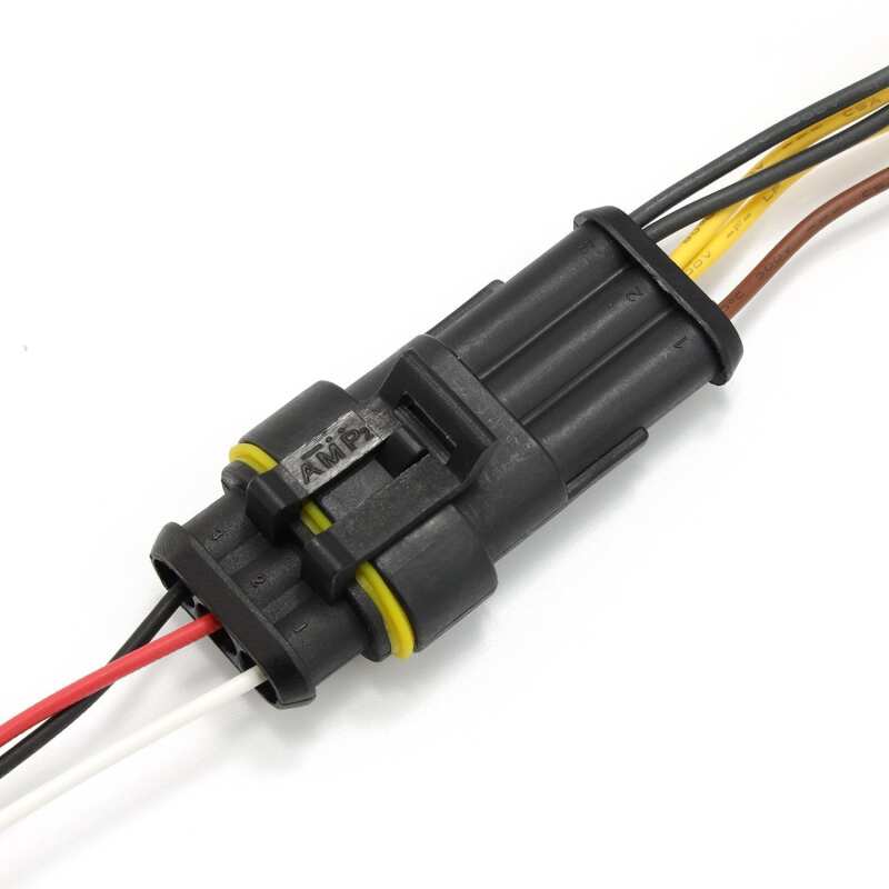 AlphaRex 19-20 Ram 1500 Wiring Adapter Stock LED Projector Headlight to AlphaRex Headlight Converter 810016 *Discontinued