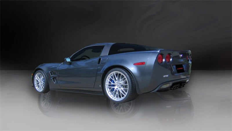 Corsa Performance 06-11 Chevrolet Corvette C6 Z06/ZR1 Sport Cat-Back Dual Rear