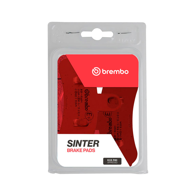 Brembo OE 08-11 Harley Davidson FLSTC Heritage Softail Classic 1584cc Sinter Brake Pad - Front 07HD15SA