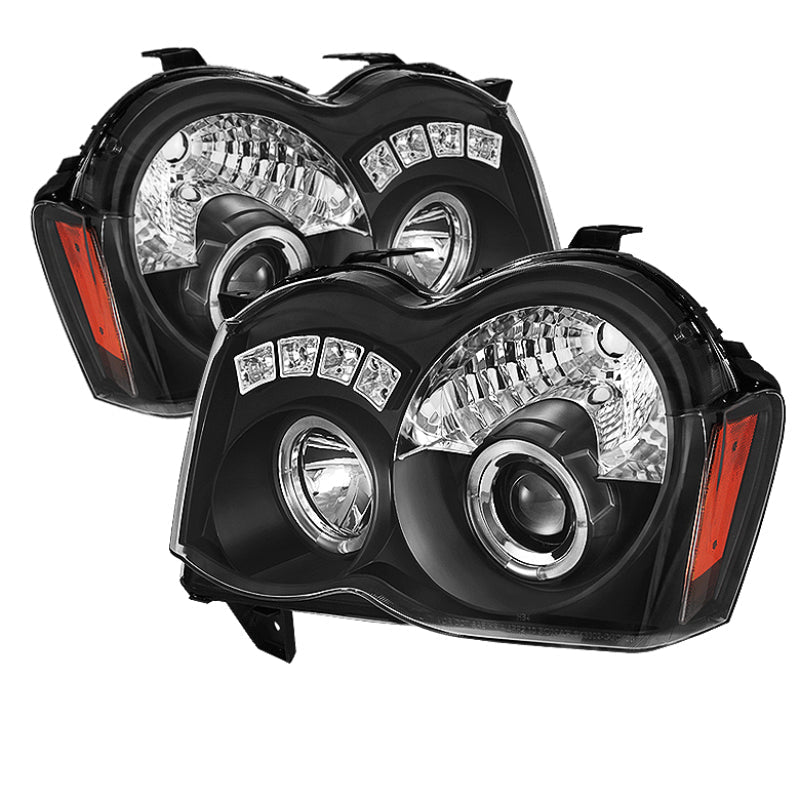 Spyder Jeep Grand Cherokee 08-10 Projector Headlights LED Halo LED Blk Low 9006 PRO-YD-JGC08-HL-BK 5070166