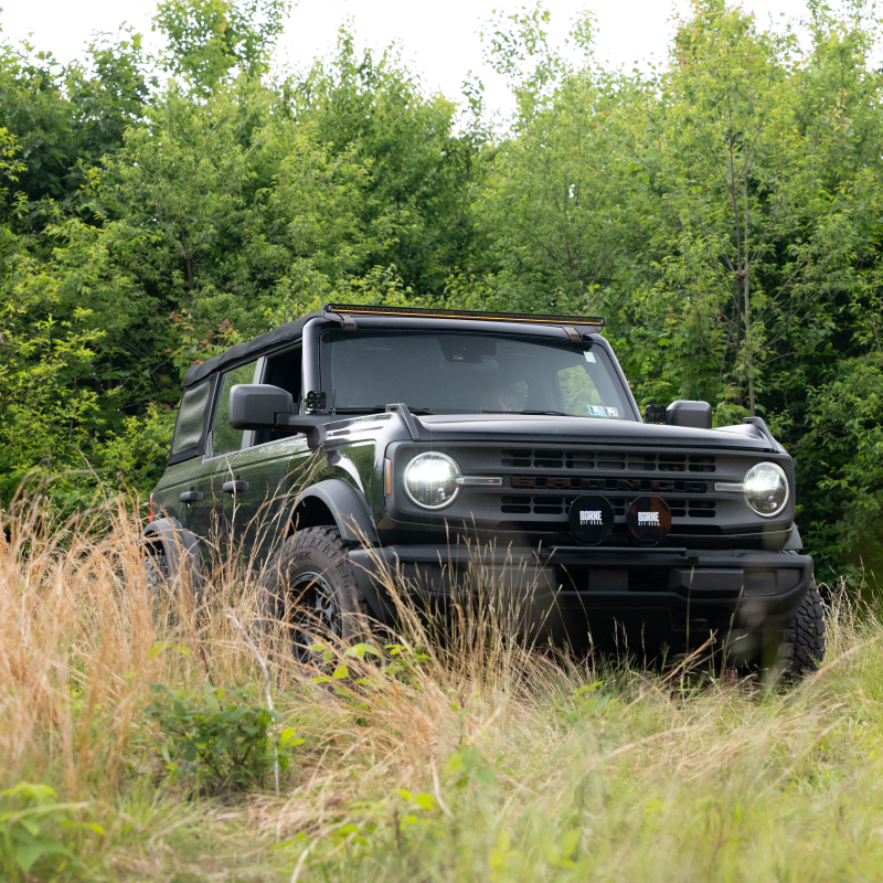 Borne Off-Road 7in Round Light Cover Black BNLT-COV-RD7BK