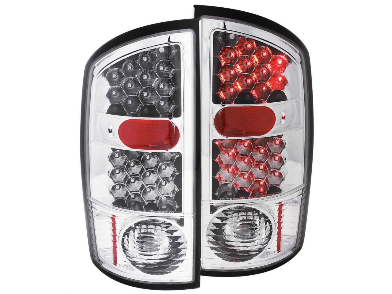Anzo 2002-2005 Dodge Ram 1500 LED Taillights Chrome