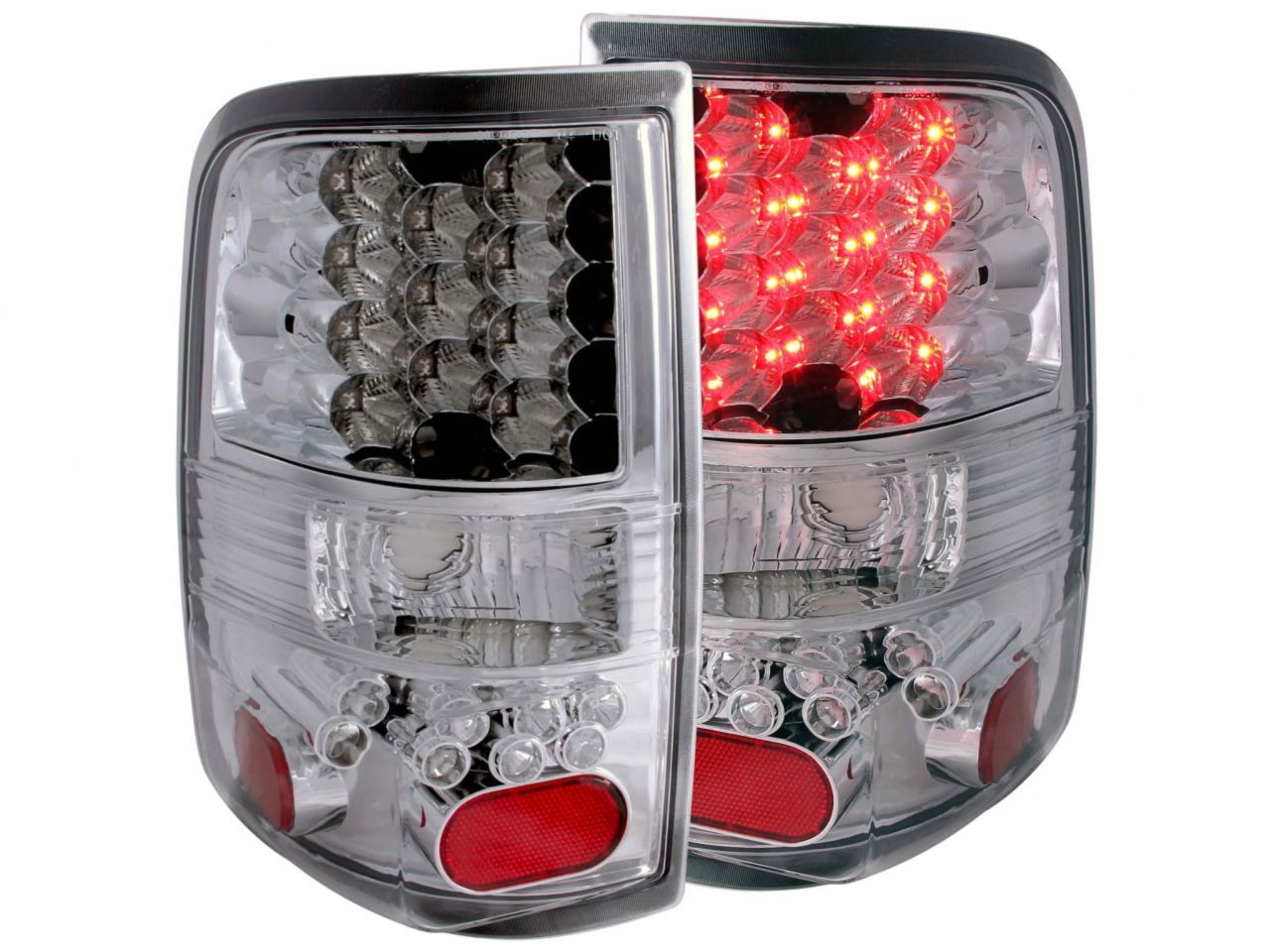 Anzo 2004-2008 Ford F-150 LED Taillights Chrome