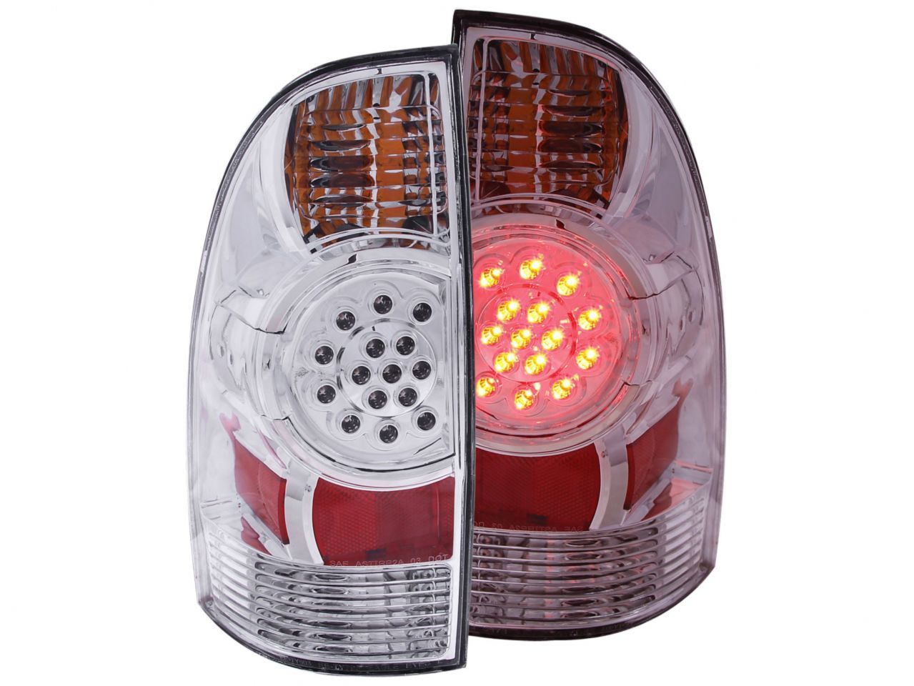 Anzo 2005-2015 Toyota Tacoma LED Taillights Chrome