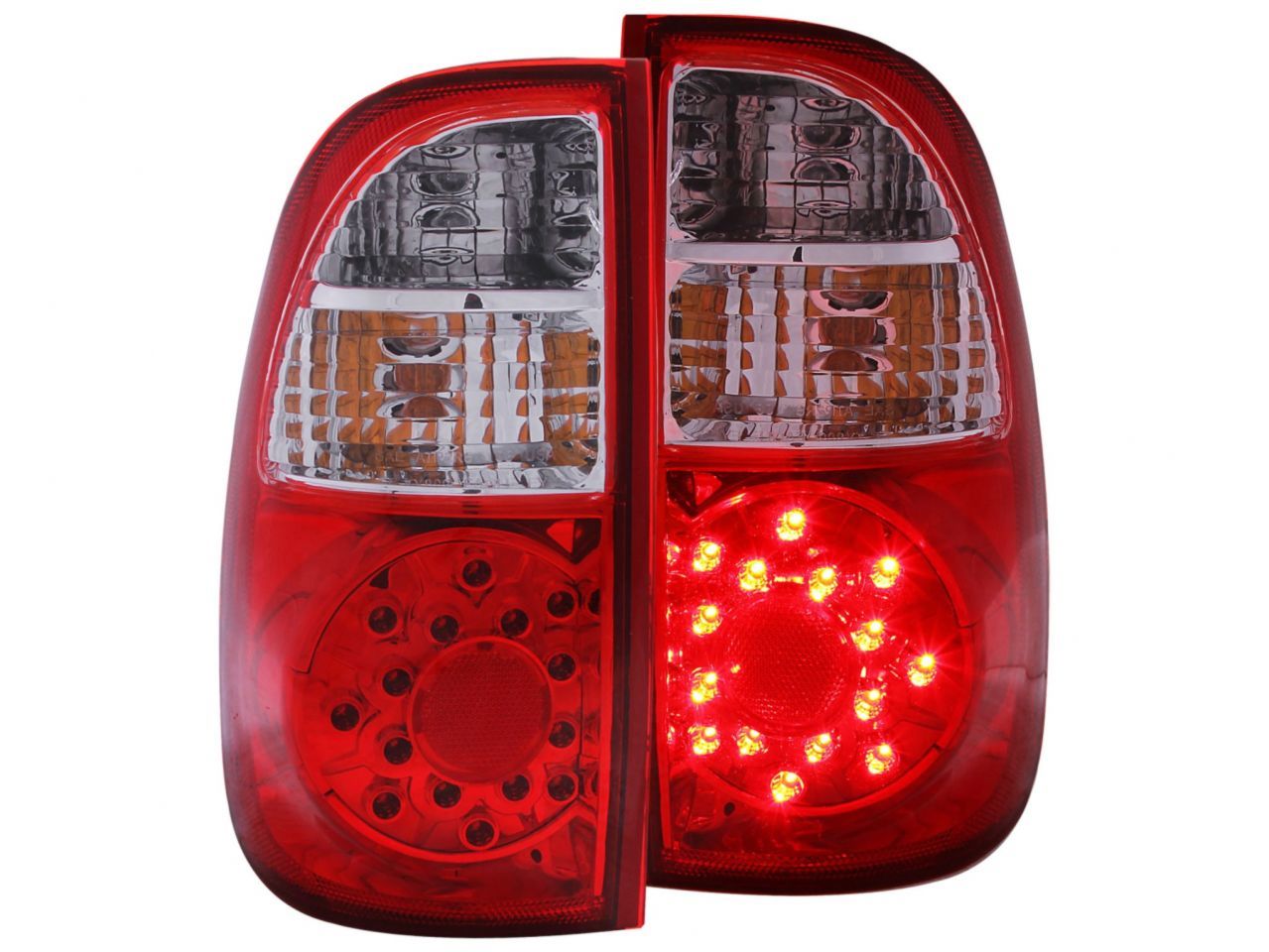 Anzo 2005-2006 Toyota Tundra LED Taillights Red/Clear