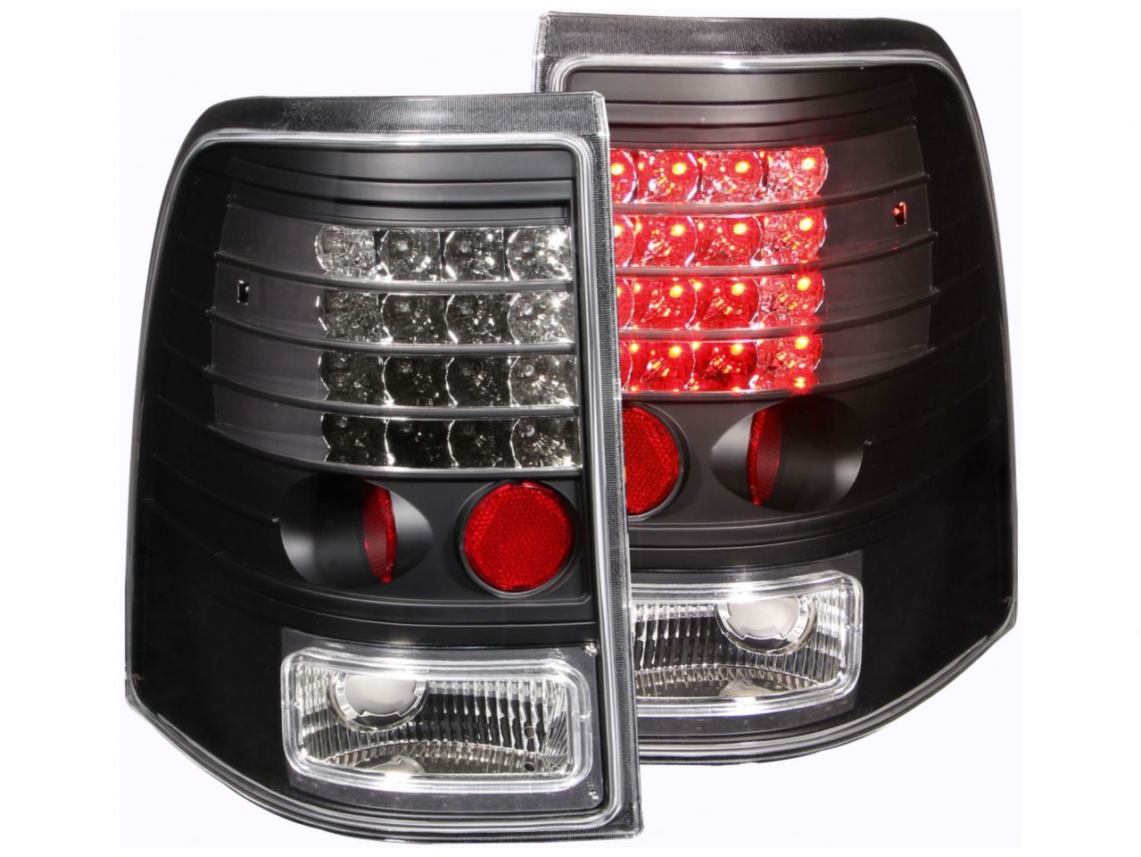 Anzo 2002-2005 Ford Explorer LED Tail lights Black