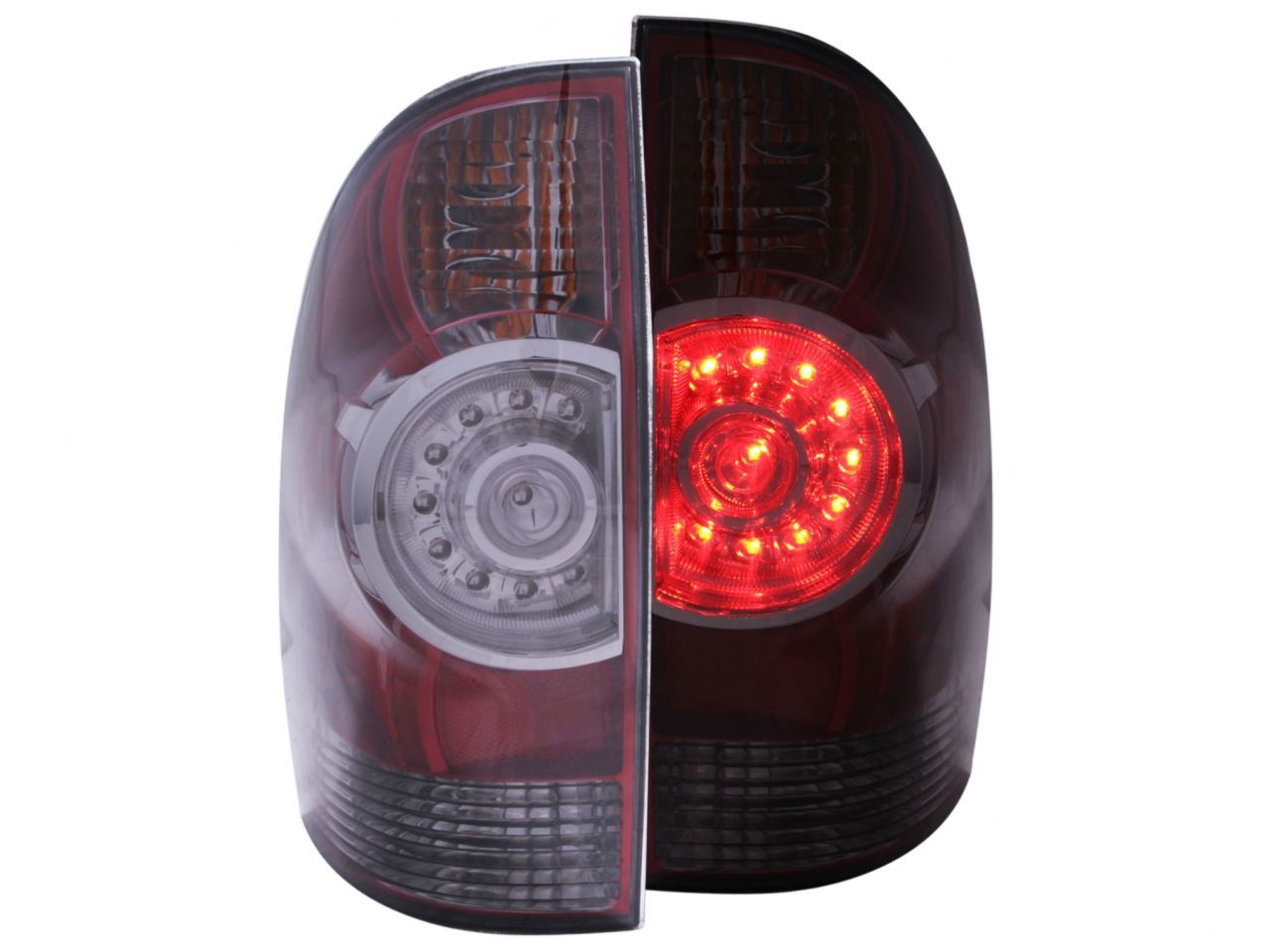 Anzo 2005-2015 Toyota Tacoma LED Taillights Smoke
