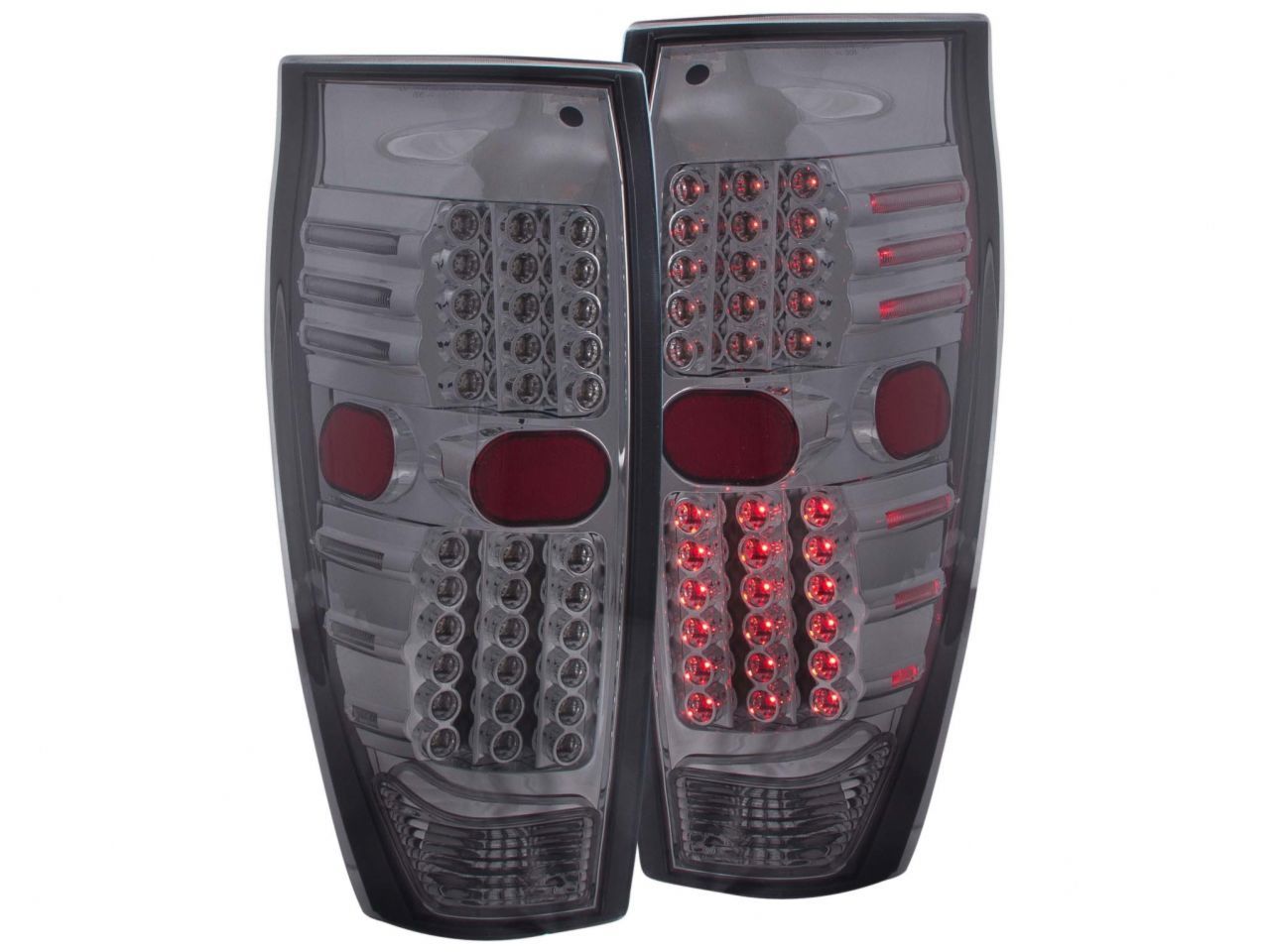 Anzo 2002-2006 Chevrolet Avalanche LED Tail lights Smoke