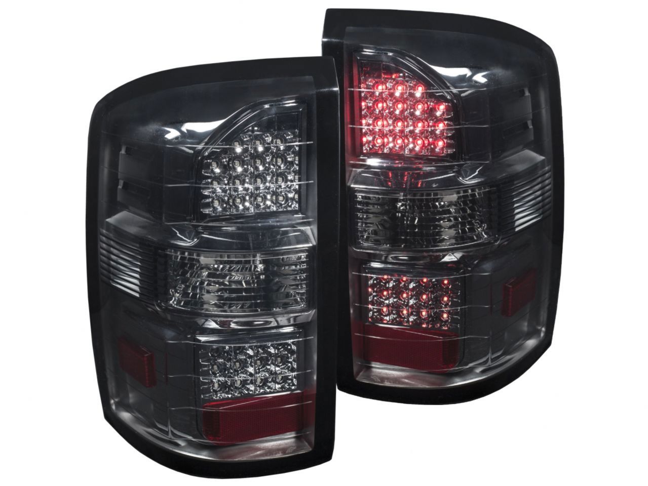 Anzo 2014-2015 Gmc Sierra LED Taillights Smoke