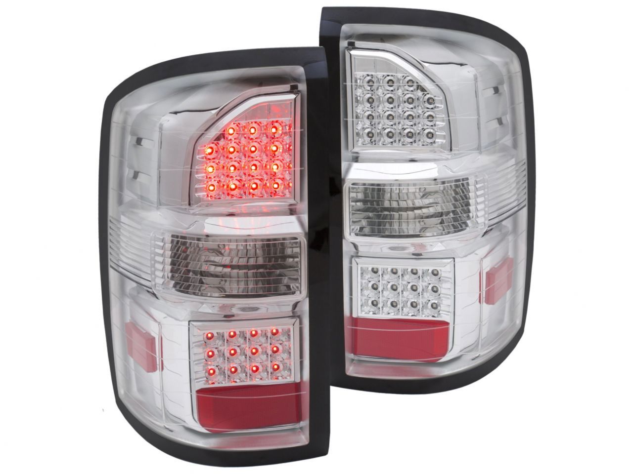 Anzo 2014-2015 Gmc Sierra LED Taillights Chrome