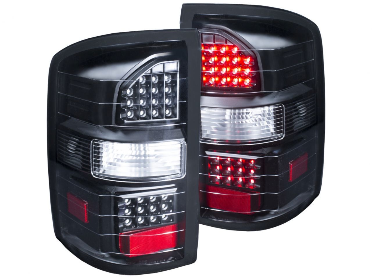 Anzo 2014-2015 Gmc Sierra LED Taillights Black