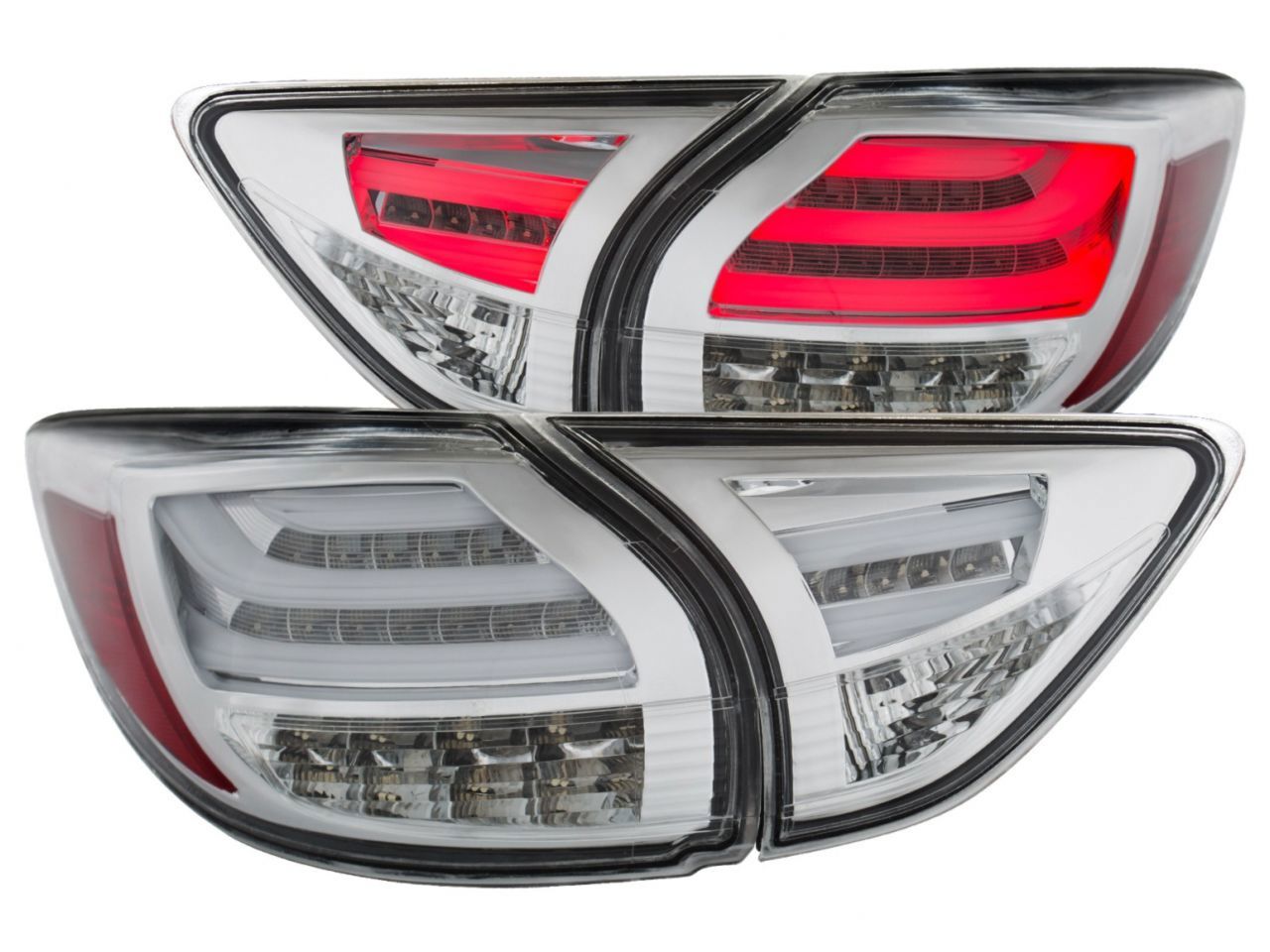 Anzo 2013-2015 Mazda Cx-5 LED Taillights Chrome