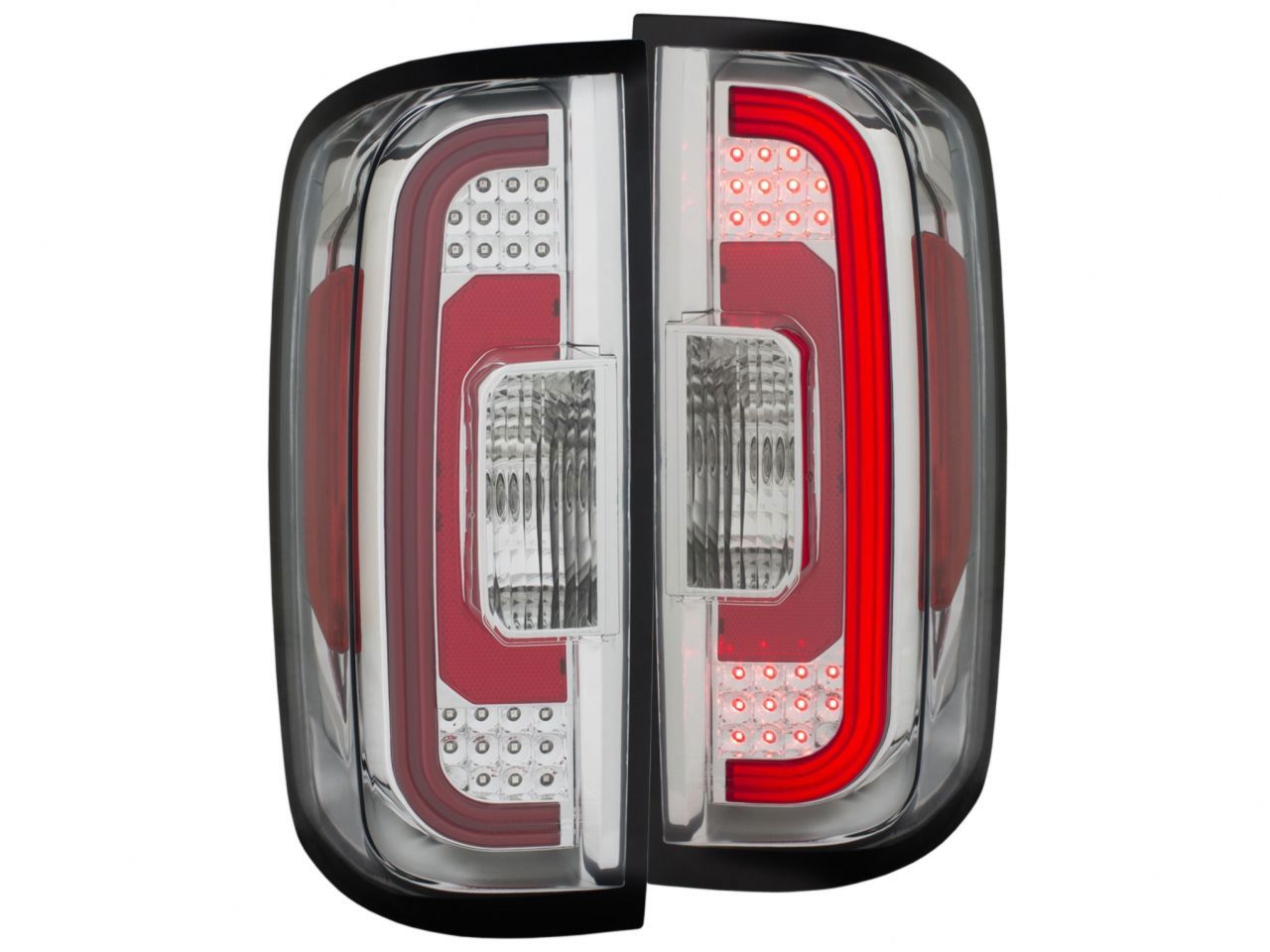 Anzo 2015-2016 Gmc Canyon LED Taillights Chrome