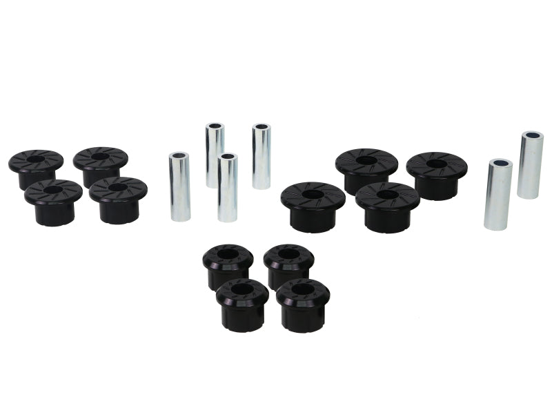 Whiteline 1999-2018 Chevrolet Silverado 1500 Spring - Eye Front/Rear And Shackle Bushing W73821
