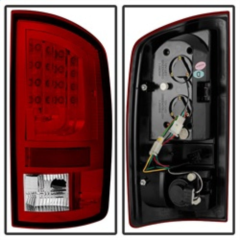 Spyder Dodge Ram 02-06 1500 Version 2 LED Tail Light - Red Clear ALT-YD-DRAM02V2-LED-RC 5081827